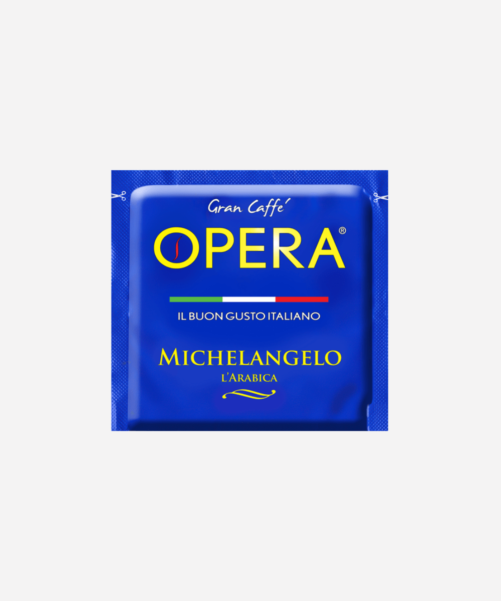 Gran Caffe' Opera CIALDE - Miscela Michelangelo Classica - 50 cialde –  Nutrition and Coffee