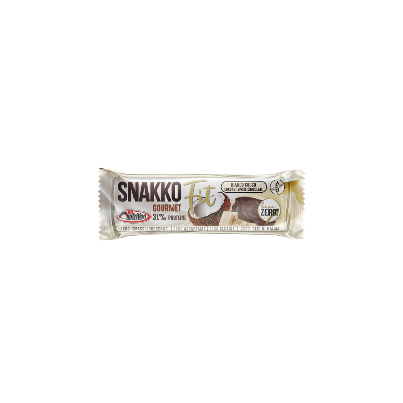 BARRETTA  SNAKKO FIT CIOCCOLATO BIANCO E COCCO