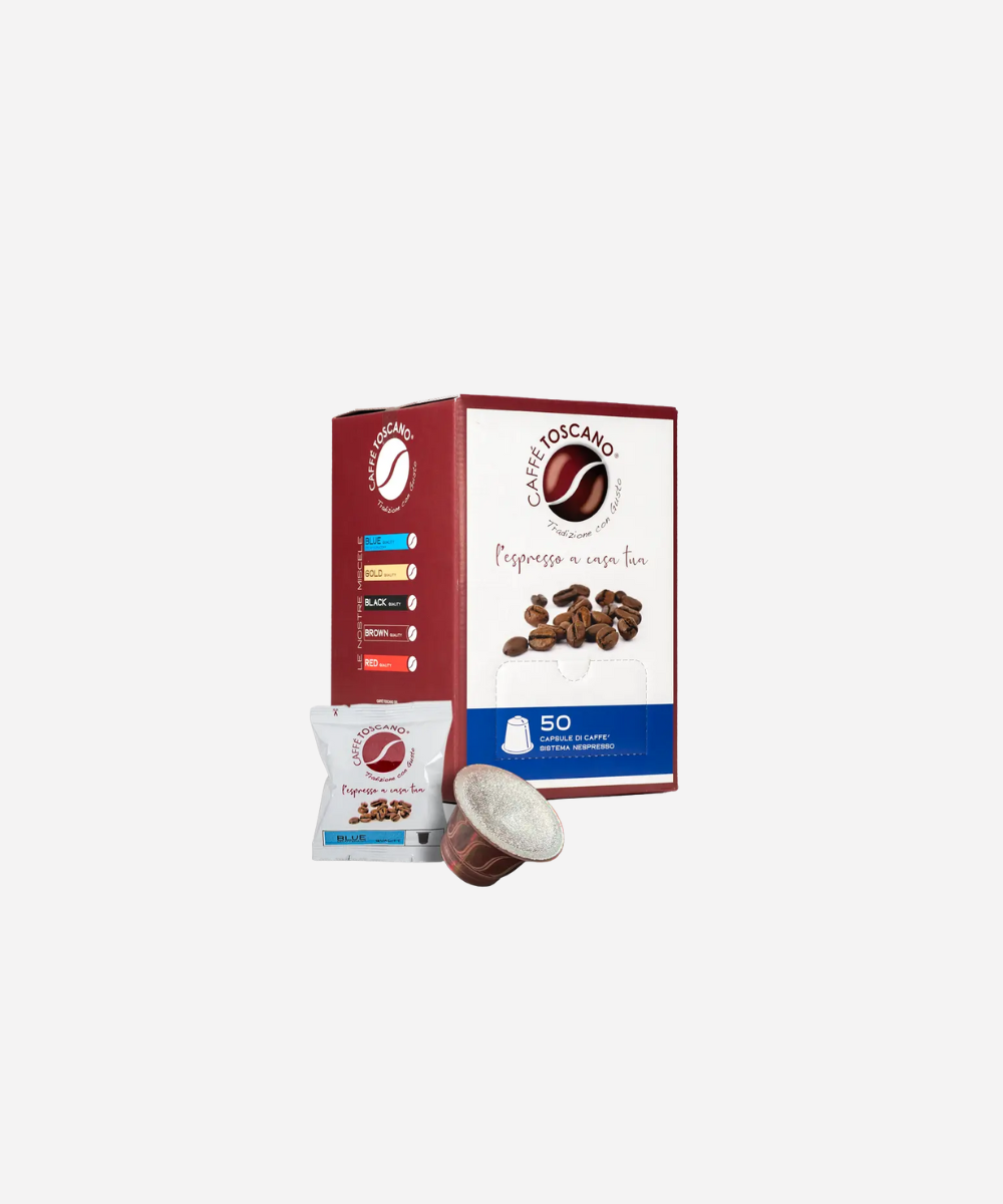 Caffè Toscano Blue Quality Dek Compatibili Nespresso®* - 50 capsule