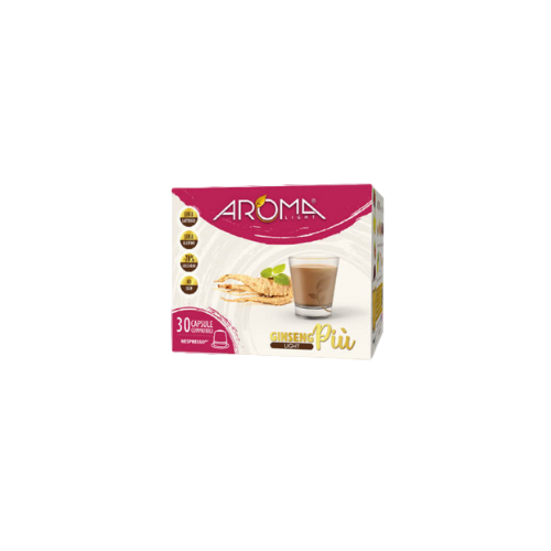 AROMA Caffè Ginseng Light Senza Lattosio - Capsule Compatibili Nespresso*
