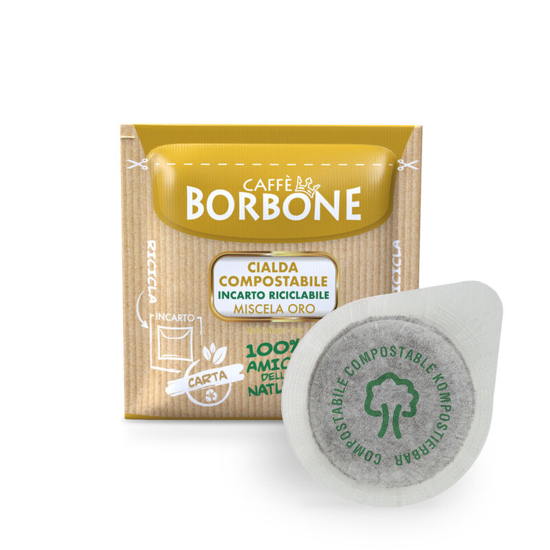 Cialde ESE 44 mm Caffè Borbone Miscela ORO - 50 cialde