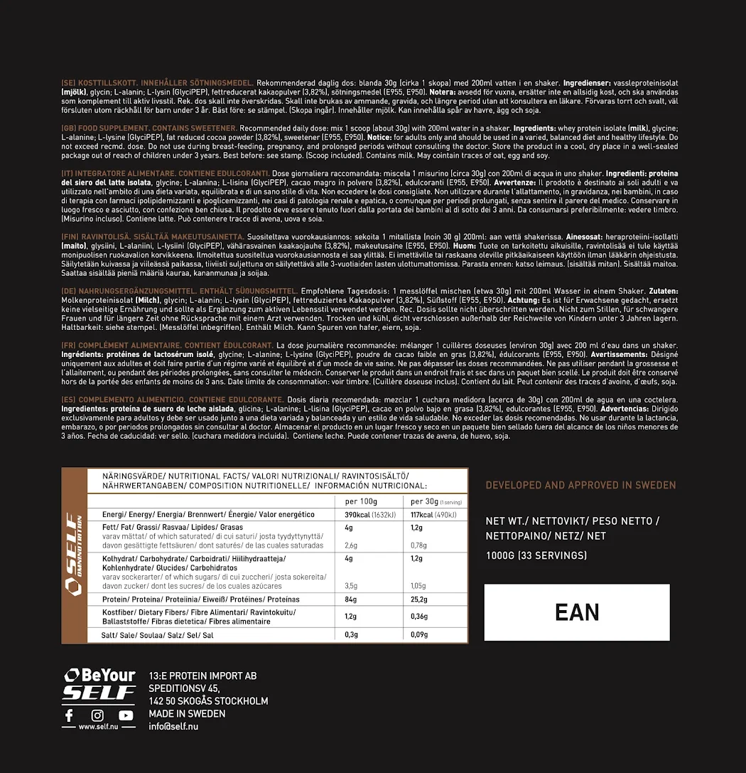 Self Omninutrition - Micro Whey Active - 84% - 1 Kg