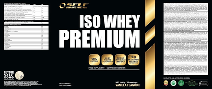 Self Omninutrition - Iso Whey Premium 96% - 1 Kg
