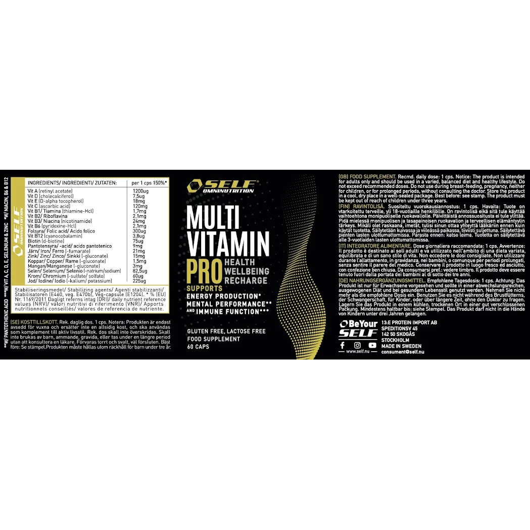Self Omninutrition Multivitaminico 120 compresse