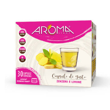 AROMA Zenzero e  Limone - Capsule Compatibili Espresso Point*