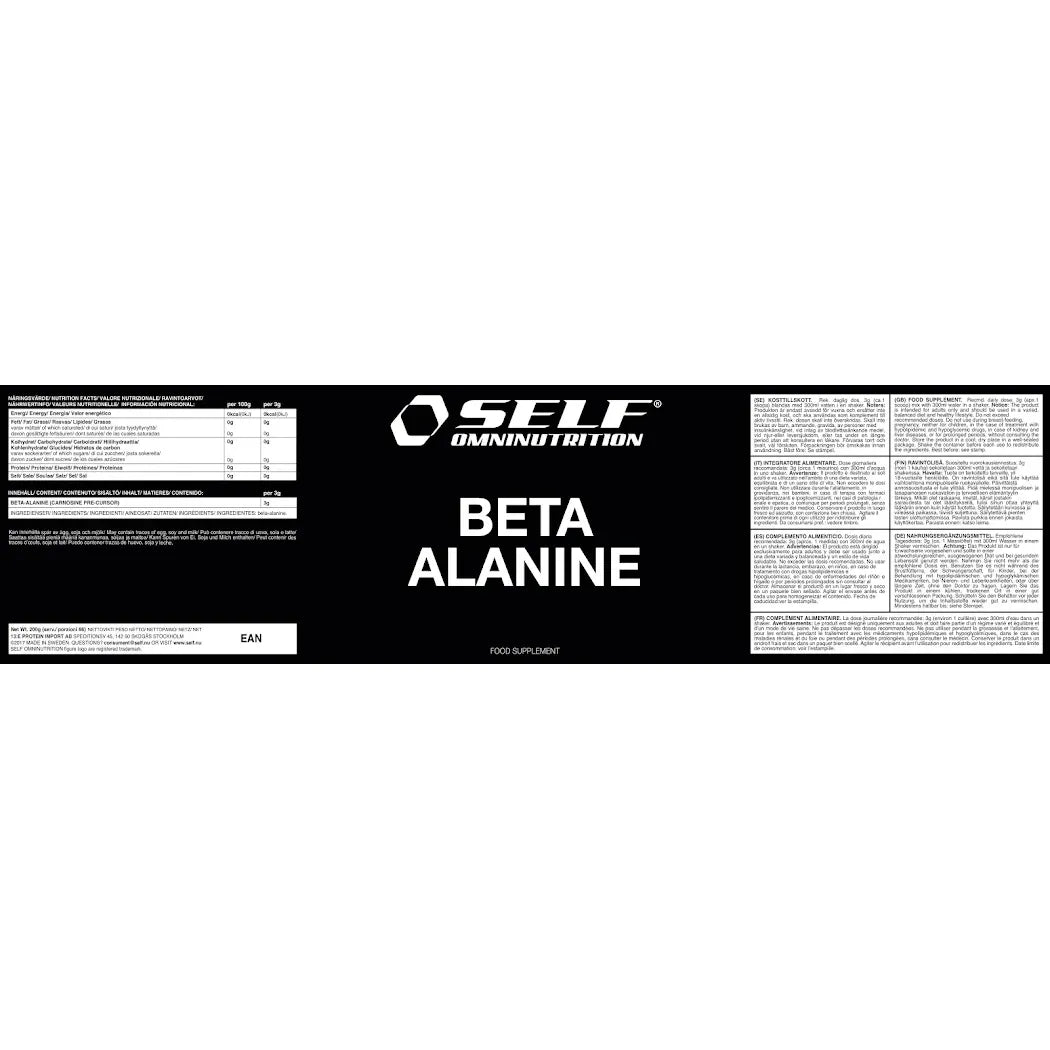 Self Omninutrition Beta Alanina 200 grammi