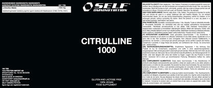 Self Omninutrition - Citrulline 1000 - 100 compresse