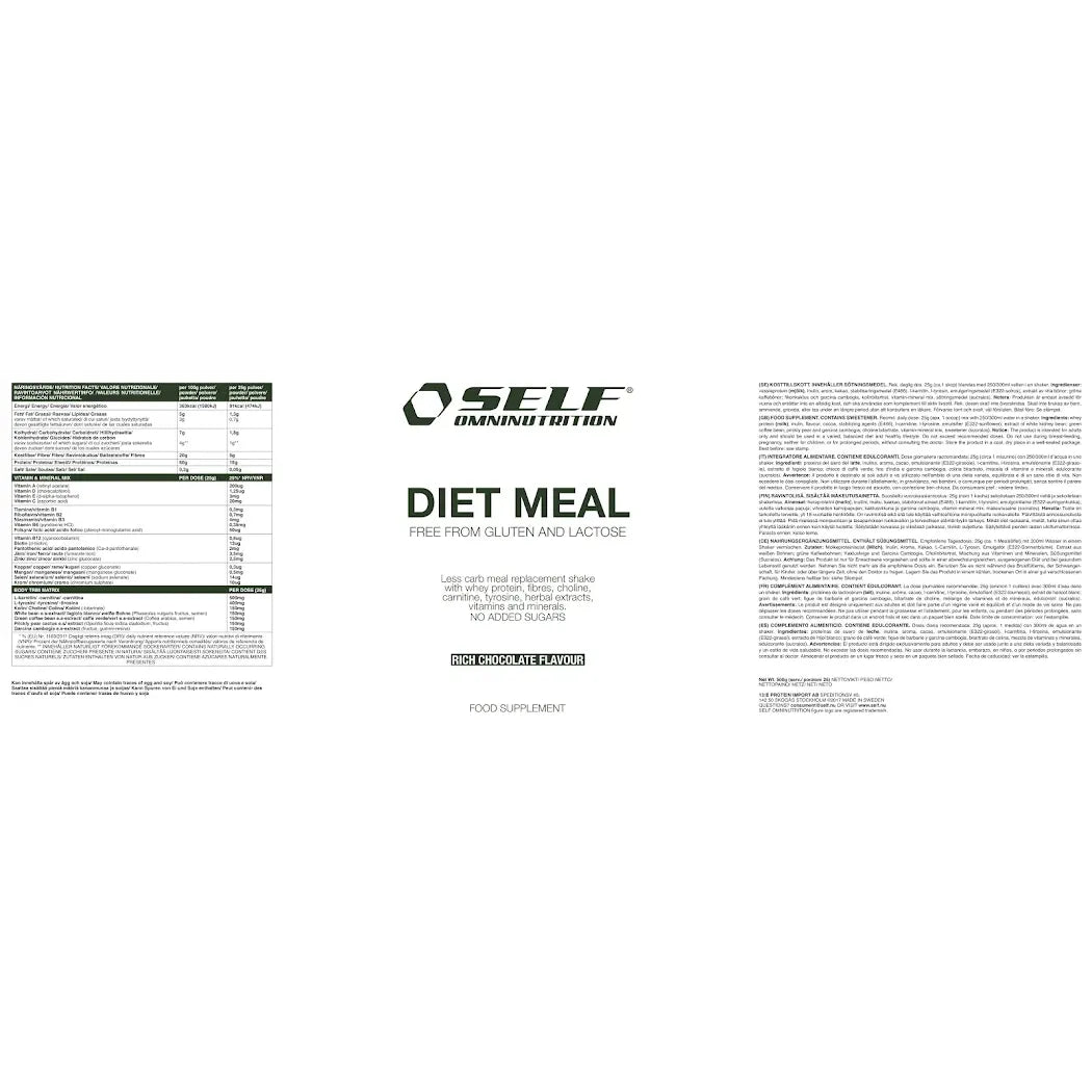 Self Omninutrition Diet Meal 500 grammi