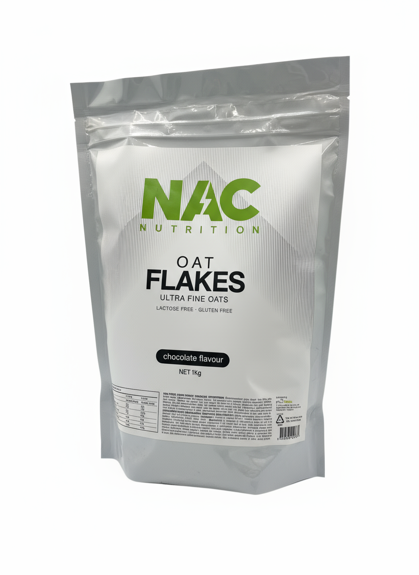 NAC Nutrition Fiocchi di Avena Vegan 1 Kg