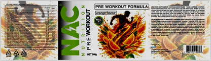 NAC Nutrition Pre Workout Preparato Solubile 240 grammi
