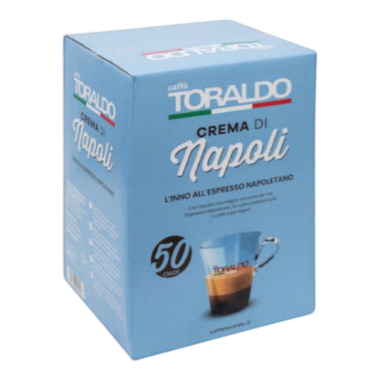 Caffe Toraldo Cialde - Miscela Crema di Napoli - 50 cialde