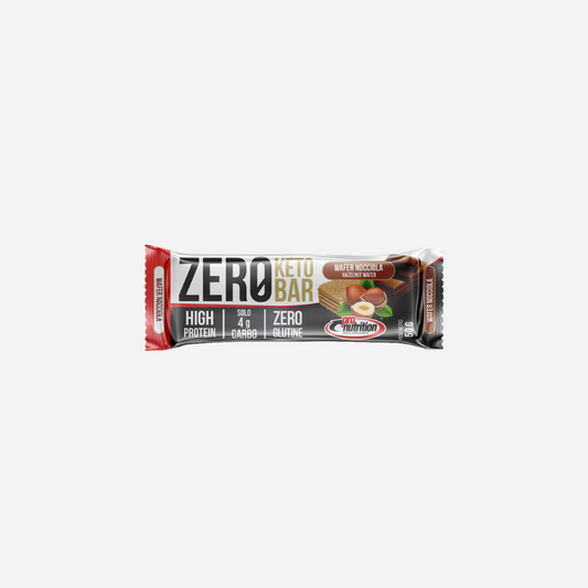 Zero Keto Barretta - Wafer Nocciola - 50 grammi