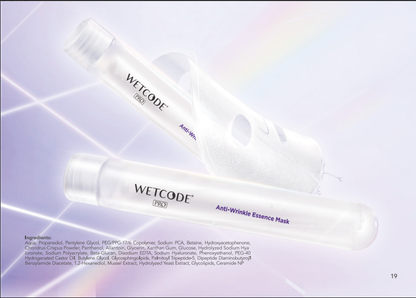 WETCODE - Dual-Peptide Anti-Wrinkle Essence Mask *5pz