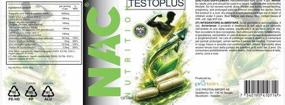 NAC Nutrition Testo plus 120 compresse