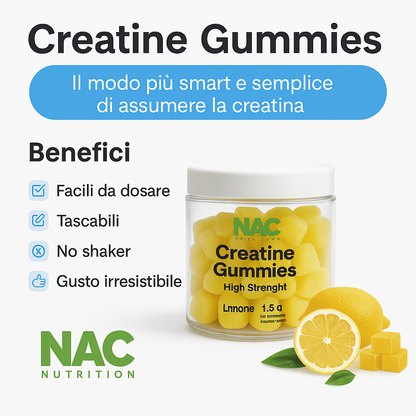 NAC Nutrition Creatina Gummies 1.5 grammi