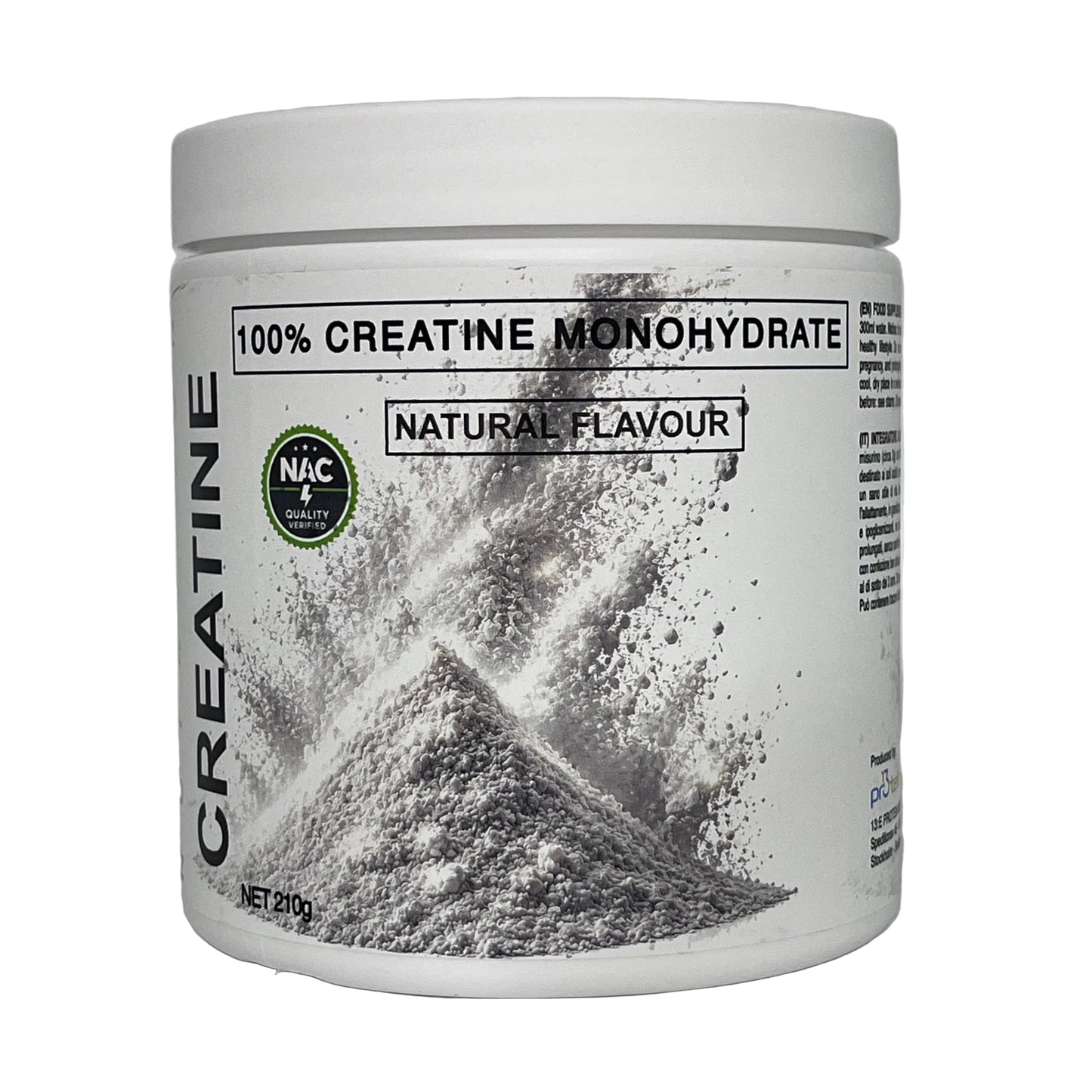 NAC Nutrition Creatina Monoidrato naturale 210 grammi