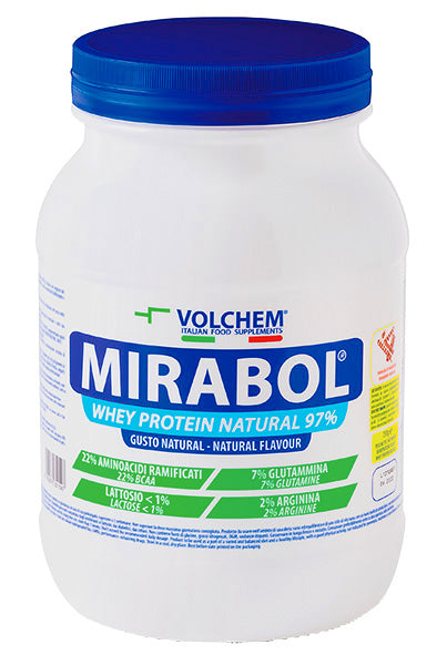 MIRABOL ® WHEY PROTEIN NATURAL 97 - barattolo ( proteine del siero del latte ) 750g