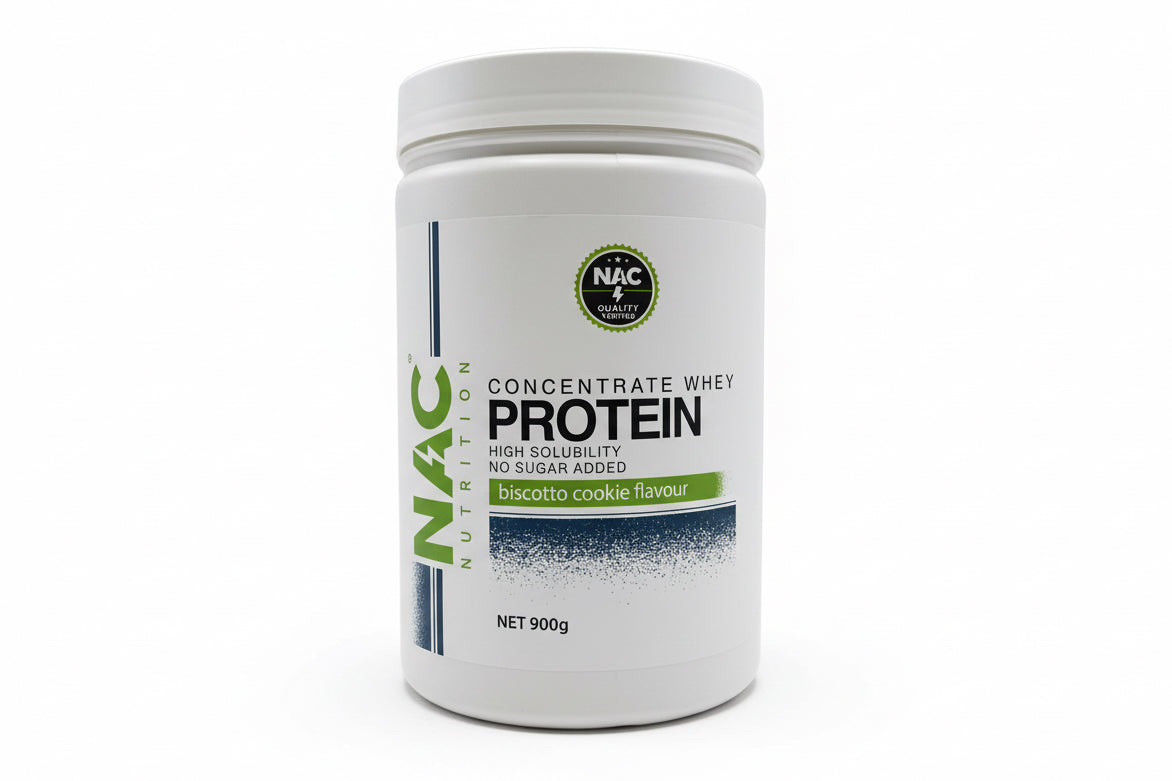 NAC Nutrition Concentrate Whey Protein 900 grammi