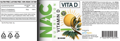 NAC Nutrition Vita D 30 compresse