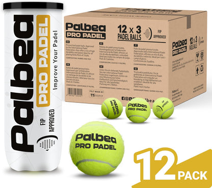 Palline Padel Approvate FIP - Palbea Pro Padel