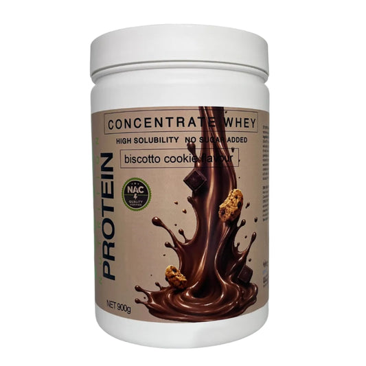 NAC Nutrition Concentrate Whey Protein 900 grammi