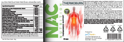 NAC Nutrition Thermo Burn 60 compresse