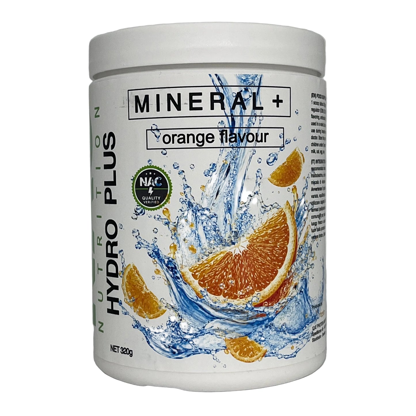 NAC Nutrition Mineral Hydro Plus Integratore Idrosalino 320 grammi