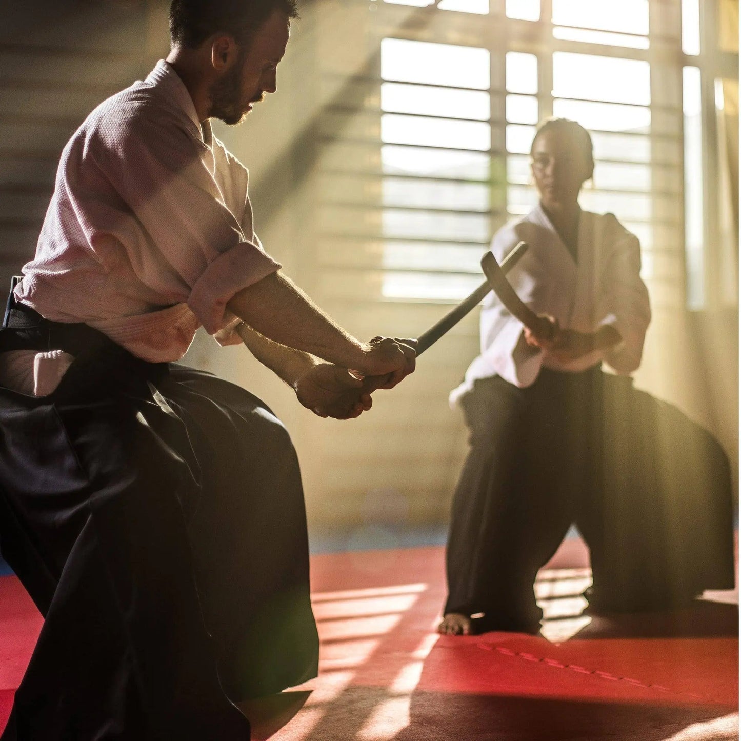 Bokken in legno Suburito, Bokuto con Tsuba - Allenamento per Aikido, Iaido, Kobudo, Kendo, Kenjutsu