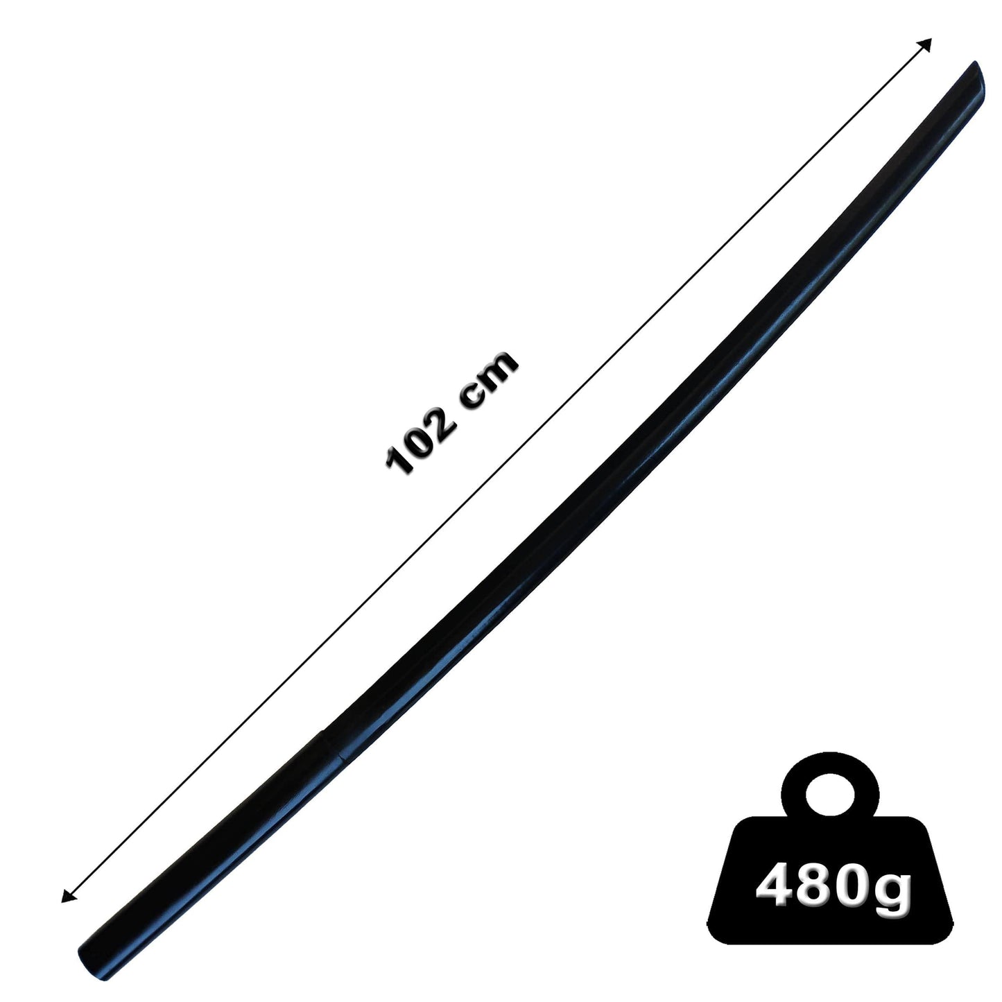 Bokken in legno Suburito, Bokuto con Tsuba - Allenamento per Aikido, Iaido, Kobudo, Kendo, Kenjutsu