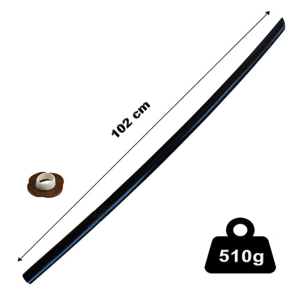 Bokken in legno Suburito, Bokuto con Tsuba - Allenamento per Aikido, Iaido, Kobudo, Kendo, Kenjutsu