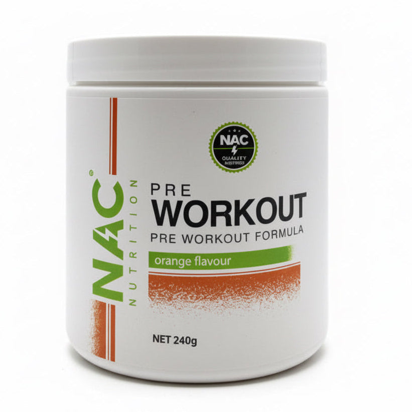 NAC Nutrition Pre Workout Preparato Solubile 240 grammi