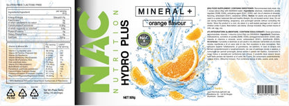 NAC Nutrition Mineral Hydro Plus Integratore Idrosalino 320 grammi