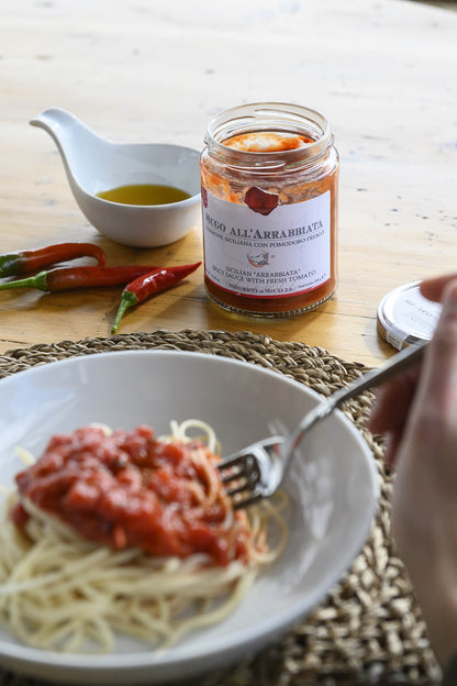 Sugo all’arrabbiata versione siciliana con pomodoro fresco – Segreti di Sicilia
