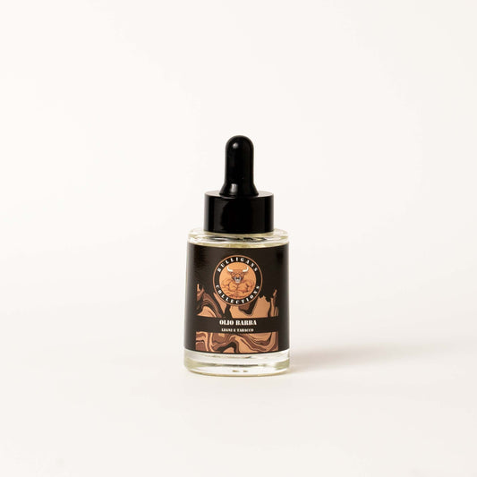 OLIO DA BARBA - profumazione dolce legni e tabacco