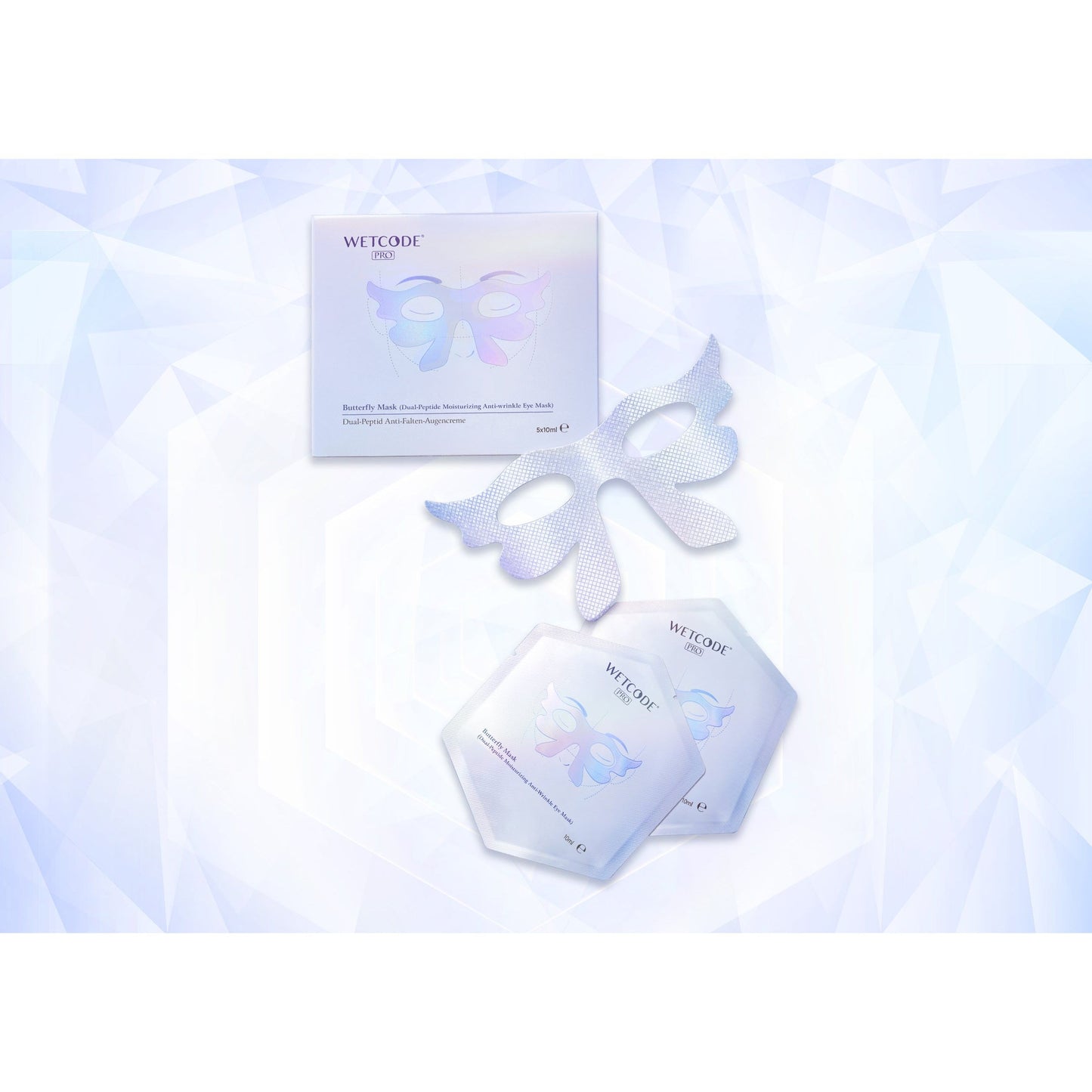 WETCODE - Dual-peptide Moisturizing Anti-wrinkle Eye Mask *5pz