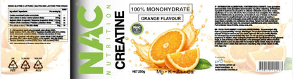 NAC Nutrition Creatina Monoidrato Aromatizzata 250 grammi