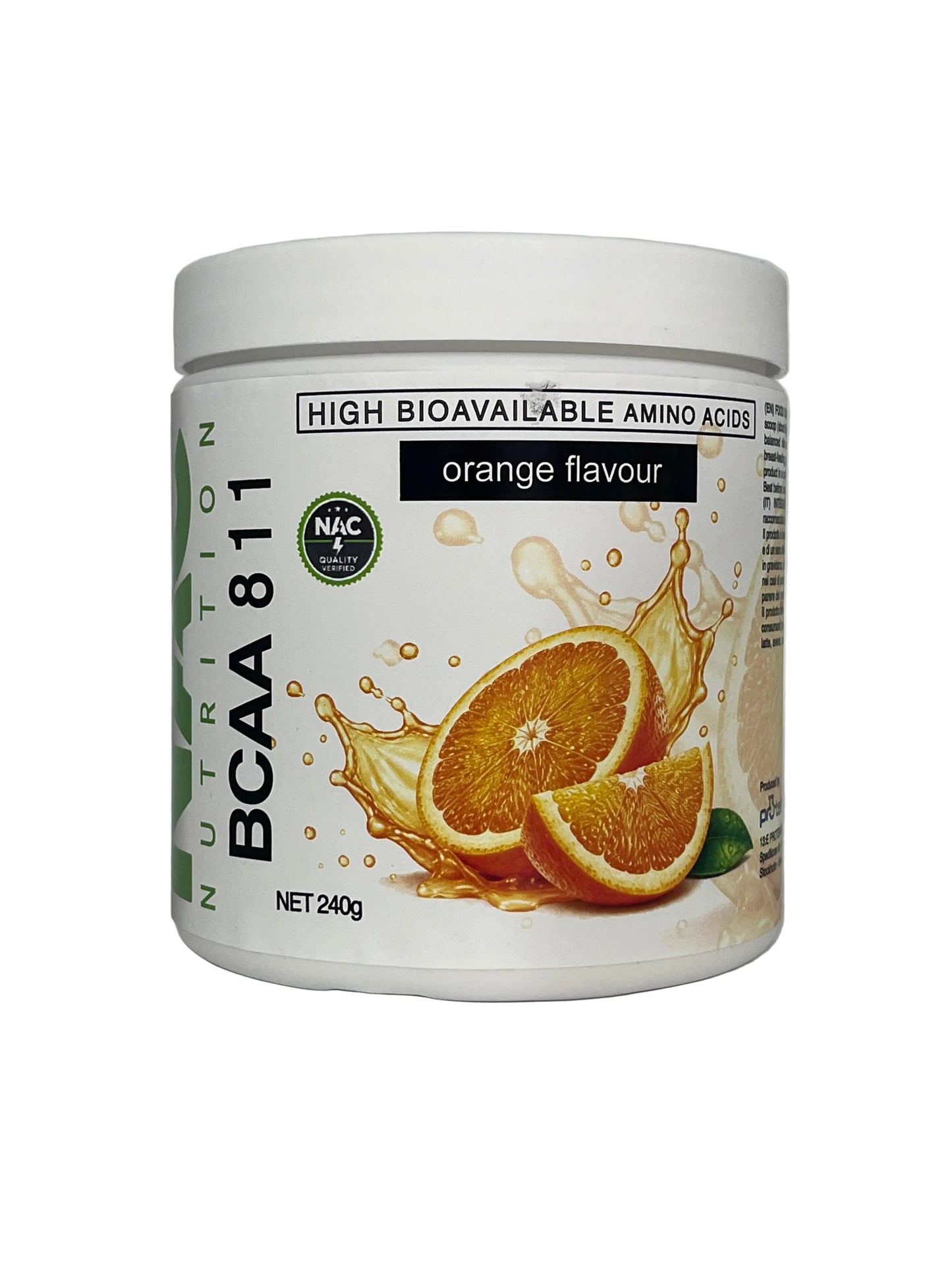NAC Nutrition Bcaa 8.1.1  240 grammi