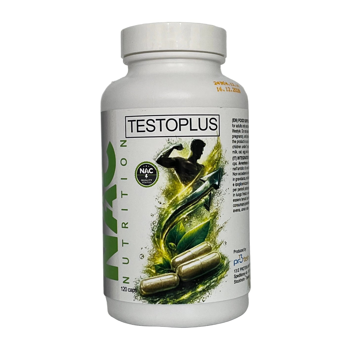 NAC Nutrition Testo plus 120 compresse