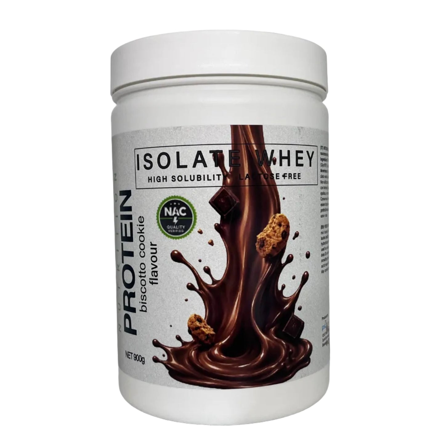 NAC Nutrition Isolate Whey Protein 900 grammi + Shaker Omaggio