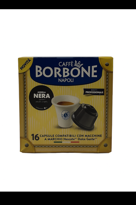 Borbone compatibili Dolce Gusto®* Miscela Nera 16 capsule