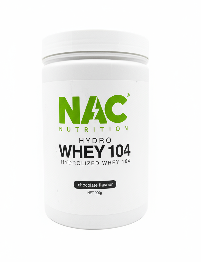 NAC Nutrition Hydro Whey 104 Protein 900 grammi
