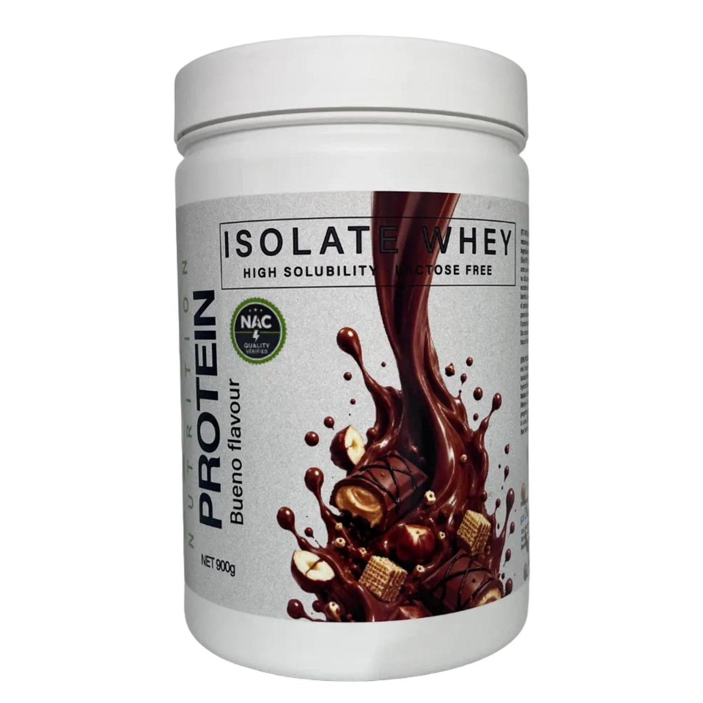 NAC Nutrition Isolate Whey Protein 900 grammi + Shaker Omaggio