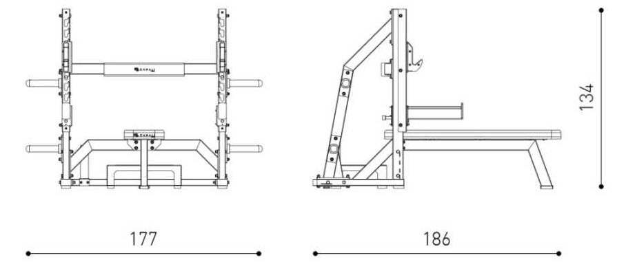 Attrezzature Fitness - FLAT BENCH PREMIUM