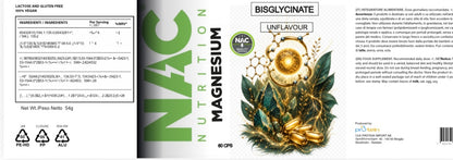 NAC Nutrition Magnesio Bisglicinato masticabile 60 compresse