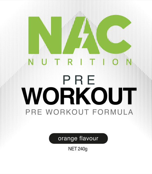 NAC NUTRITION - Pre Workout 240 grammi
