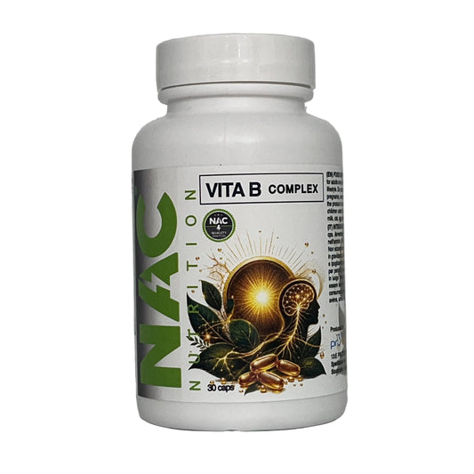 NAC Nutrition B-Complex + Vit C e Zinco 30 compresse