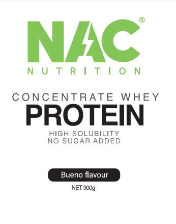 NAC Nutrition Concentrate Whey Protein 900 grammi