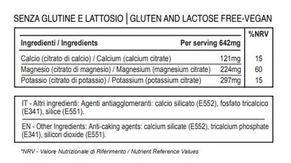 NAC Nutrition - Mag+Potassio+Calcio - 300 grammi