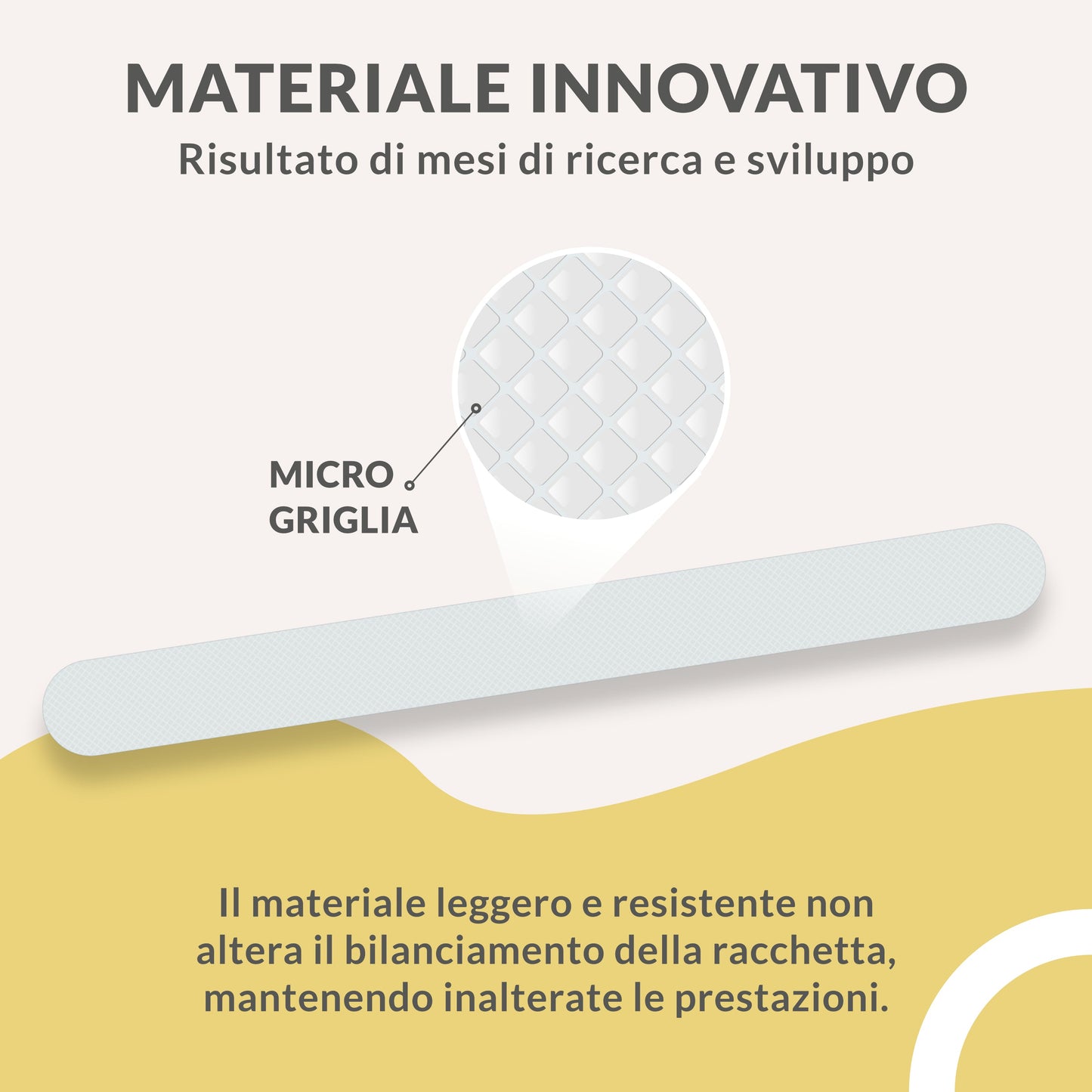 Protezione Racchetta Padel Trasparente