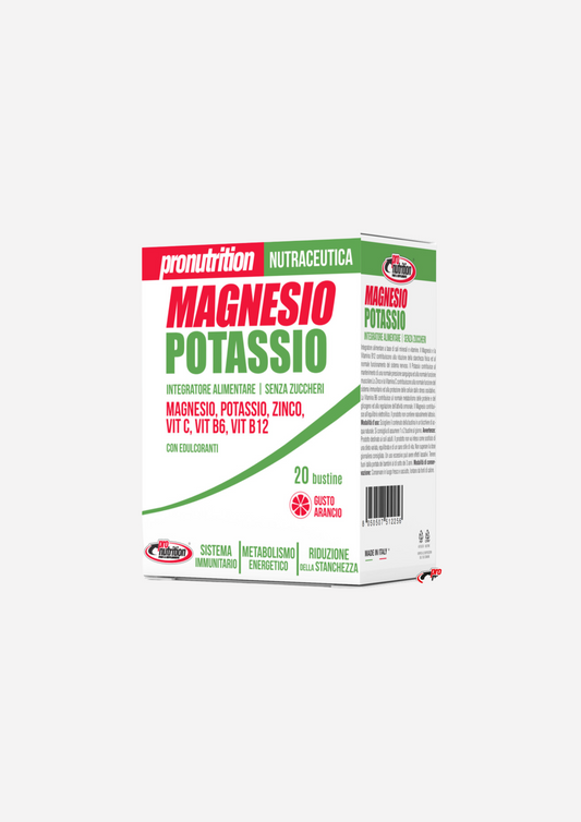 Pro Nutrition - MAGNESIO E POTASSIO 20 BST ARANCIO 5,6G